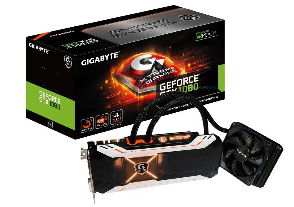 GTX 1080 Xtreme Gaming refrigeración líquida