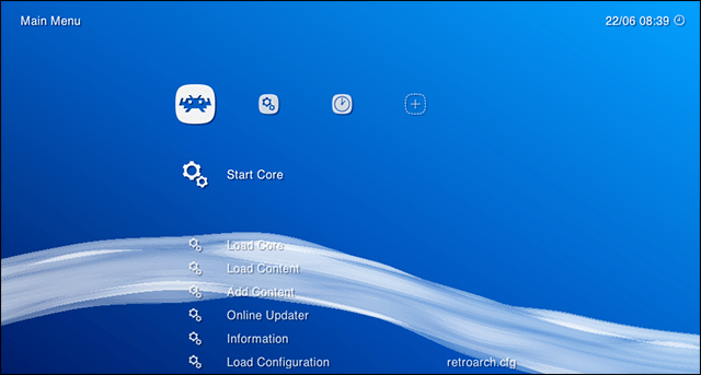 configurar RetroArch