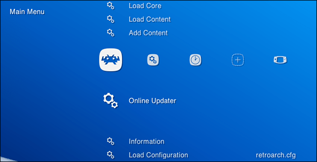 configurar RetroArch