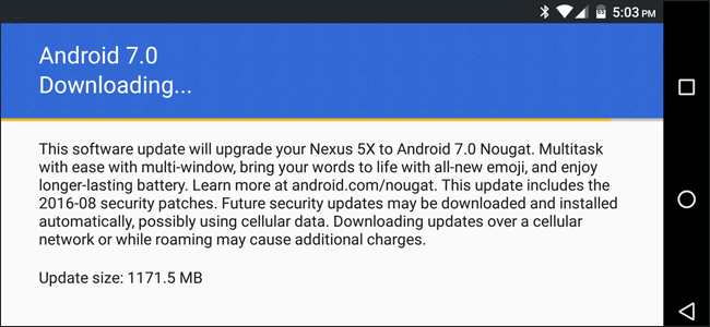 Android Nougat