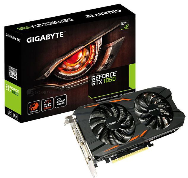 Gigabyte GTX 1050 Gigabyte GTX 1050 Ti