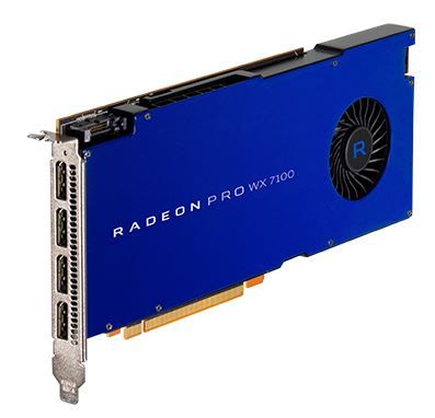 RADEON PRO WX 7100, 5100 y 4100 SERIES