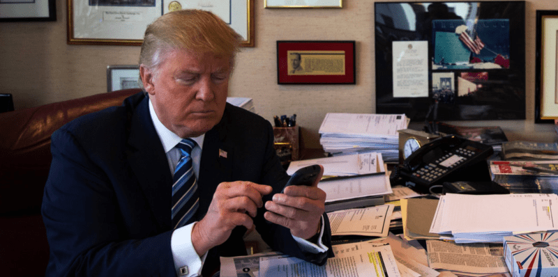 Donald Trump iPhone