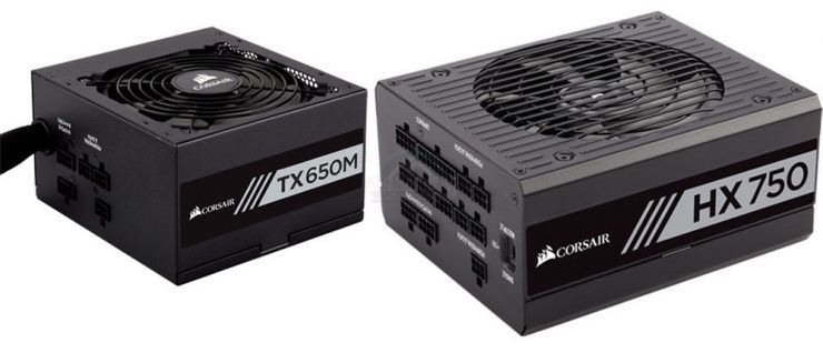 Corsair PSU Corsair HZ y Corsair TX-M