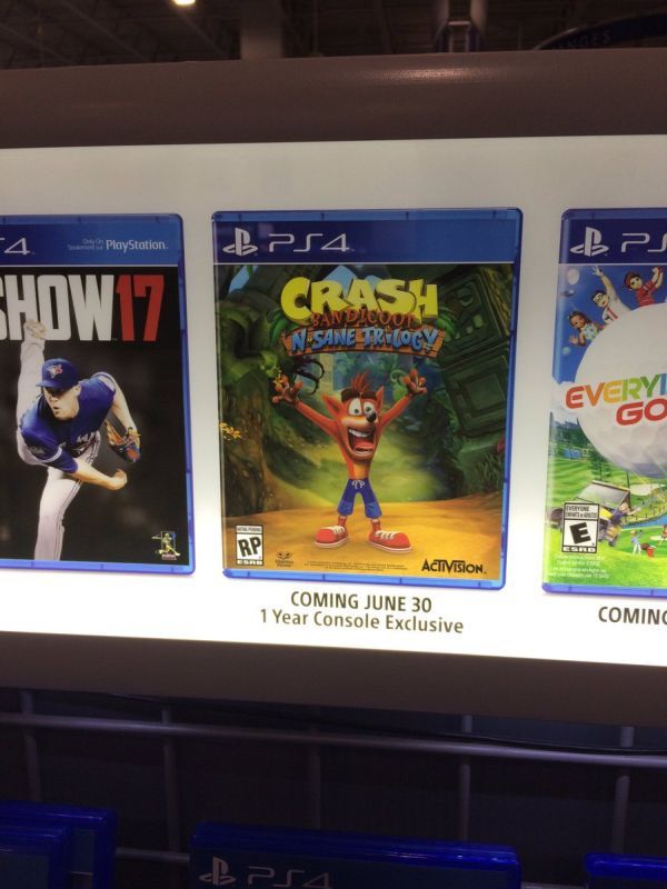 Crash Bandicoot N. Sane Trilogy PS4