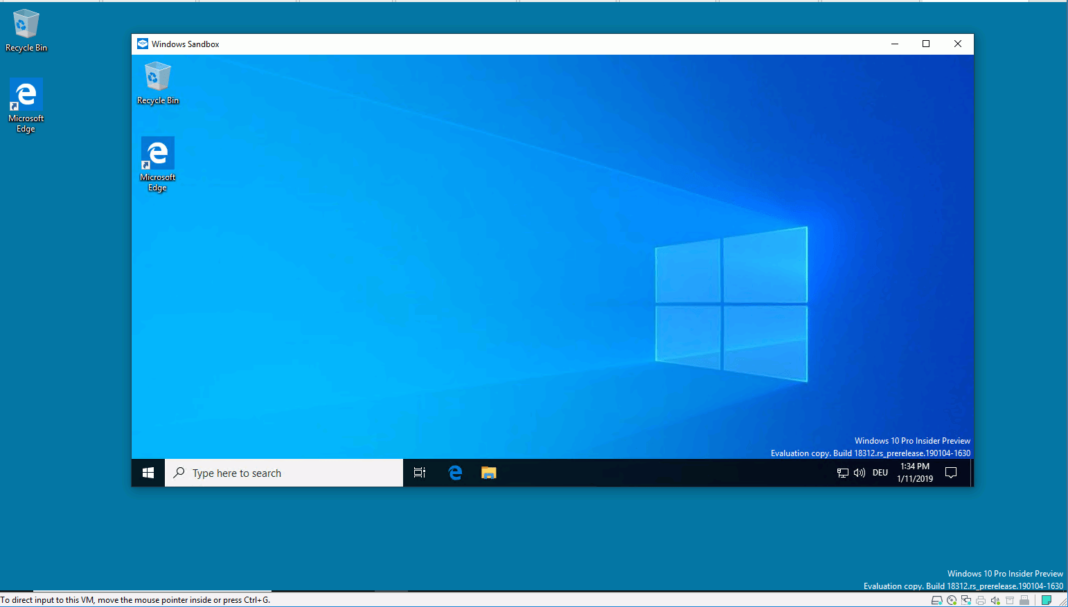 Windows Sandbox