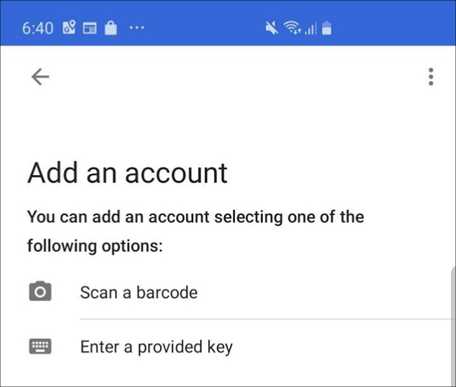 google authenticator