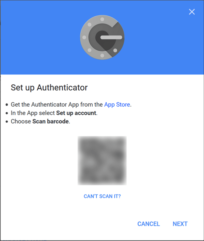 google authenticator