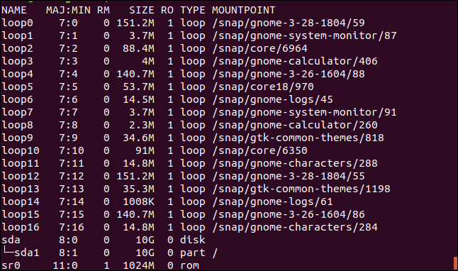 terminal de linux