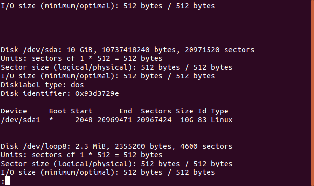 terminal de linux