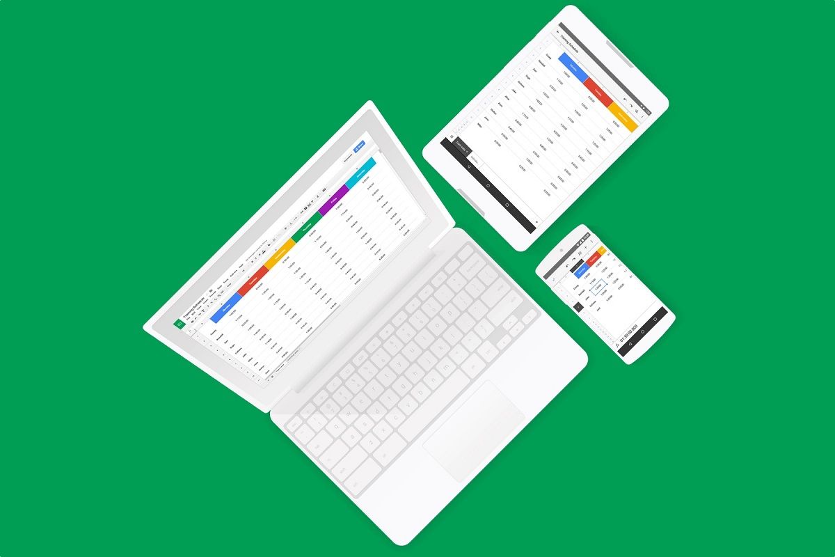 filas en google sheets