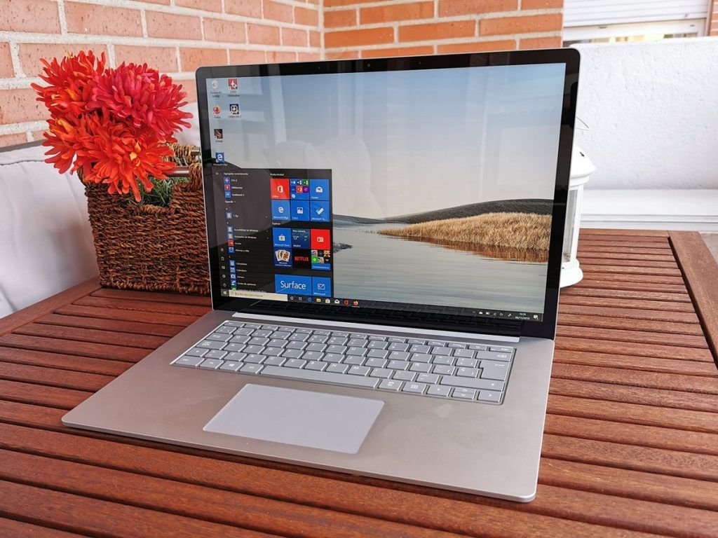 laptop con windows 10