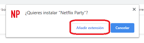 Netflix online amigos