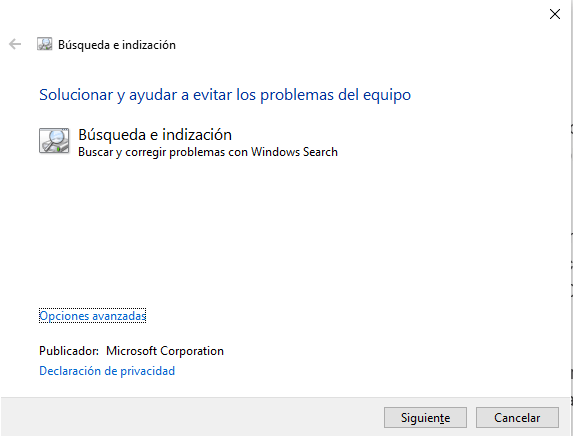 búsqueda de Windows