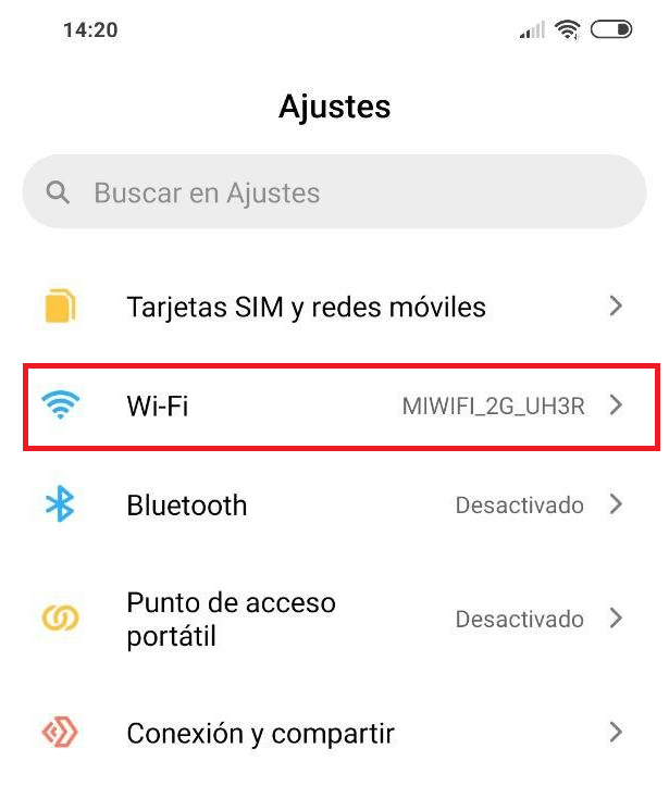 compartir contraseñas WiFi