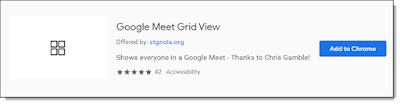 Google Meet Grid View 
