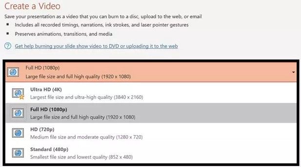 convertir powerpoint vídeo