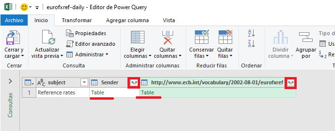 editor power query