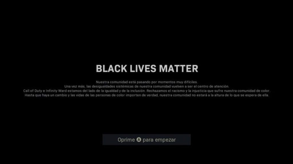 Black Lives Matter Call of Duty 2