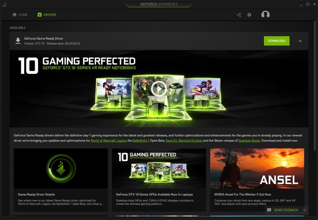 GeForce Experience 2