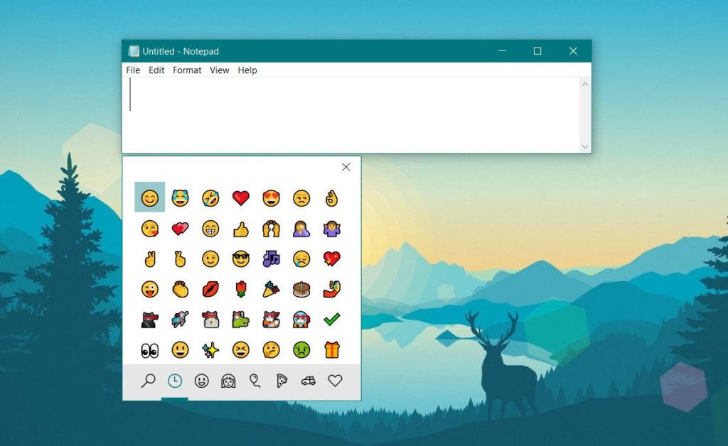 Windows 10 emojis 2