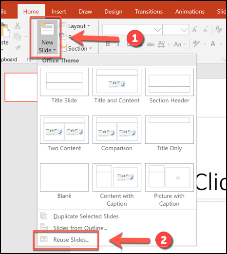 combinar presentaciones powerpoint