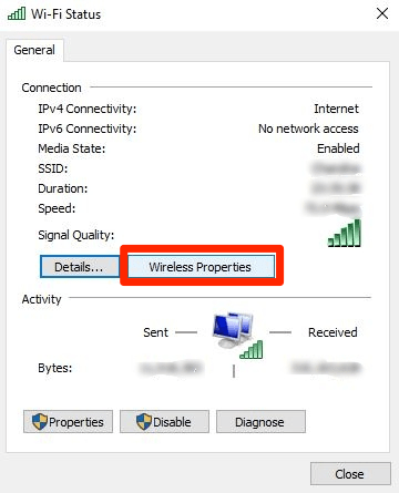 contraseñas wifi guardadas