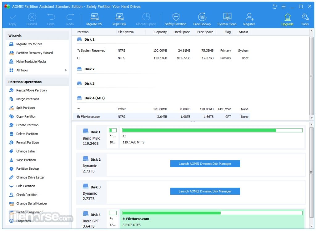 AOMEI Partition Assistant Professional 3