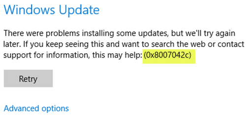 Cómo solucionar error 0x8007042c actualización Windows 10 o Firewall