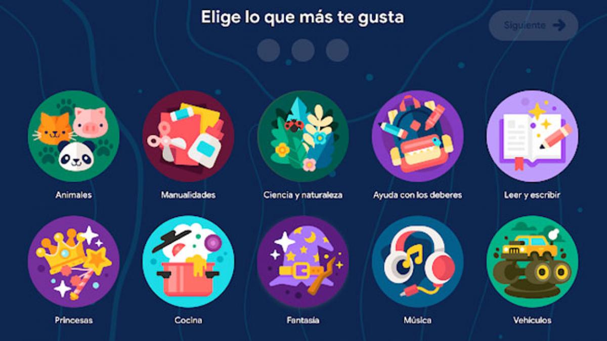 Google y su modo para niños en Android