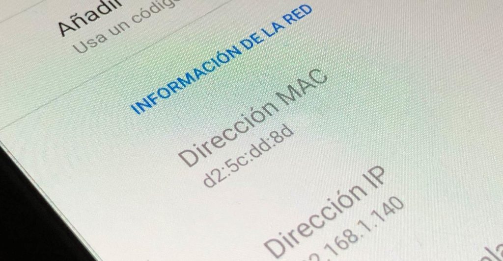 Dirección MAC aleatoria WiFi 2