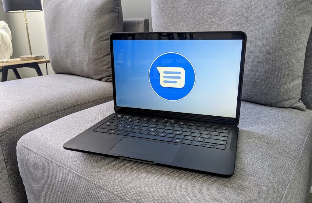 Enviar mensajes texto Chromebook 2