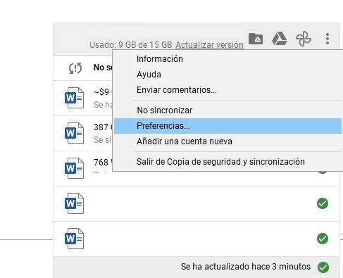 Cómo cambiar ubicación de carpeta Google Drive