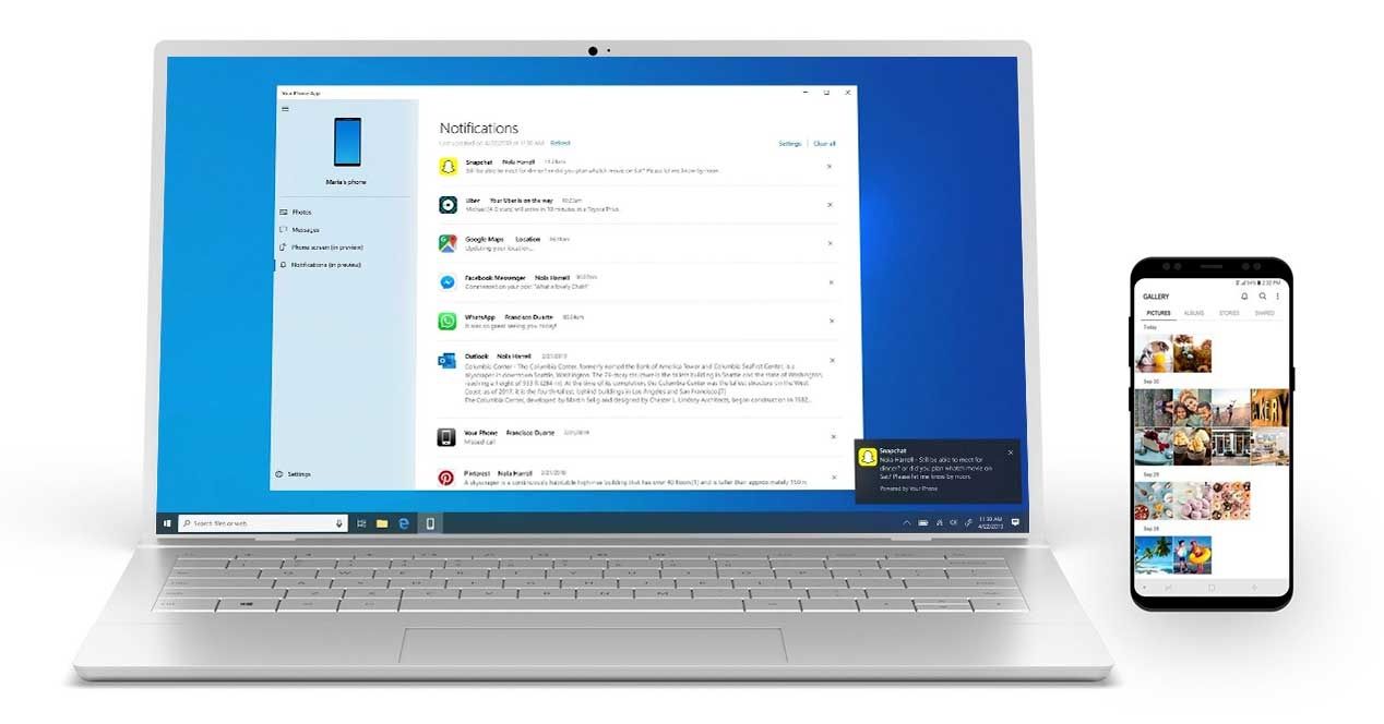 Mostrar las notificaciones de Android en Windows 10