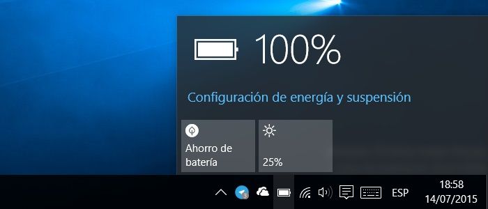 Cómo configurar las notificaciones y acciones de la batería de una portátil