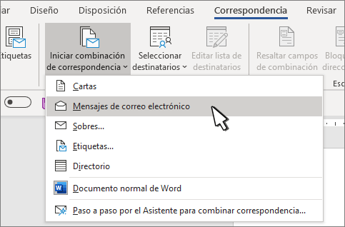 Aprende cómo utilizar la combinación de correspondencia en Word