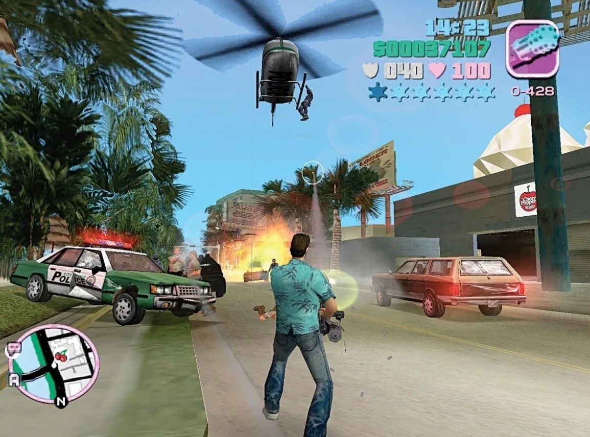 Lista de códigos secretos para GTA Vice City