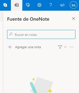 Cómo añadir una nota en Outlook.com