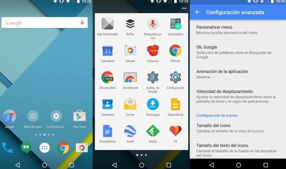 Apex Launcher es un clásico cuando hablamos de lanzadores para Android.