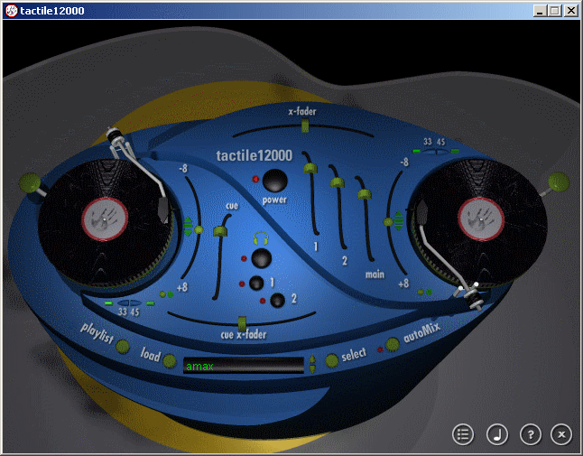 Tactile MP3 DJ