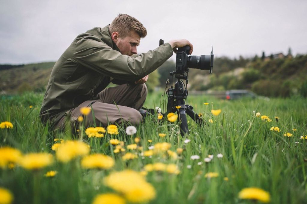 trípode para fotografías de paisajes 2