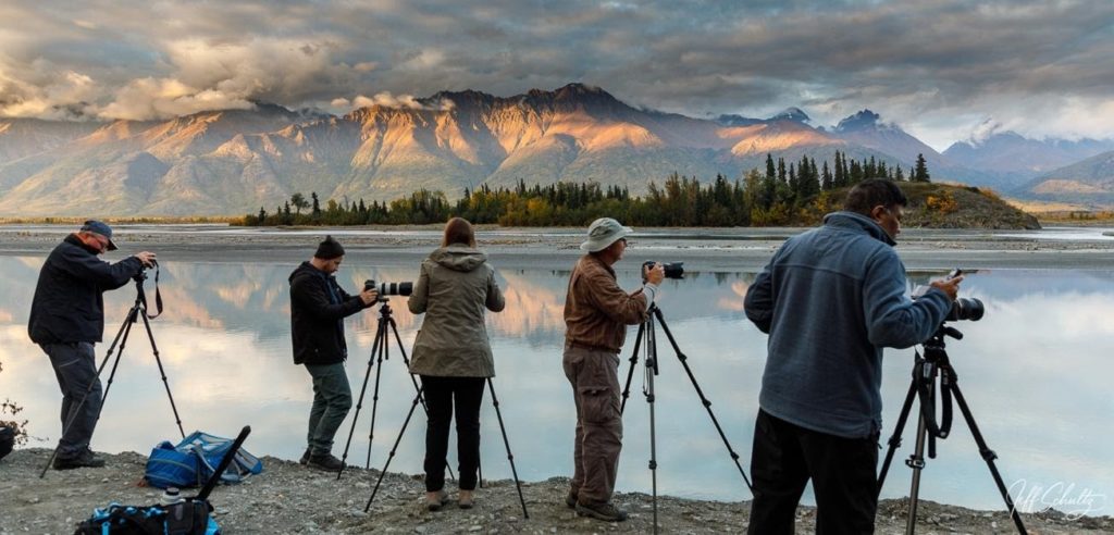 trípode para fotografías de paisajes 3