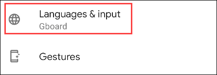 Idiomas y entradas.