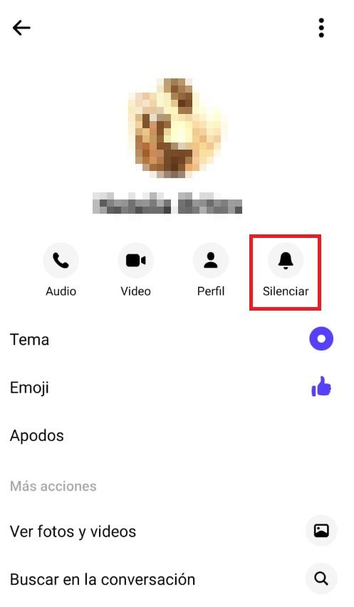 Cómo silenciar a alguien en Facebook.