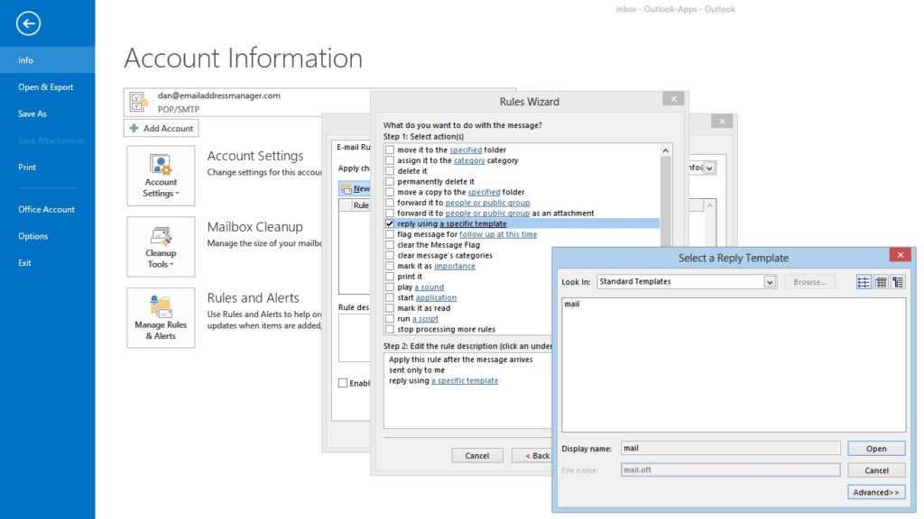 respuestas automáticas correos Outlook 3