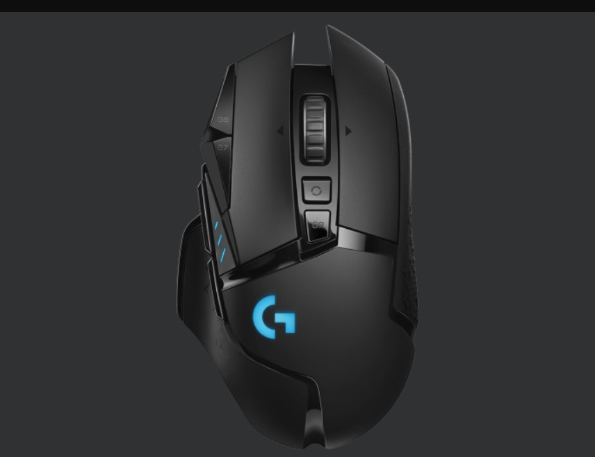 Logitech G502 Lightspeed. Uno de los mejores ratones para juegos y productividad, aunque bastante costoso.