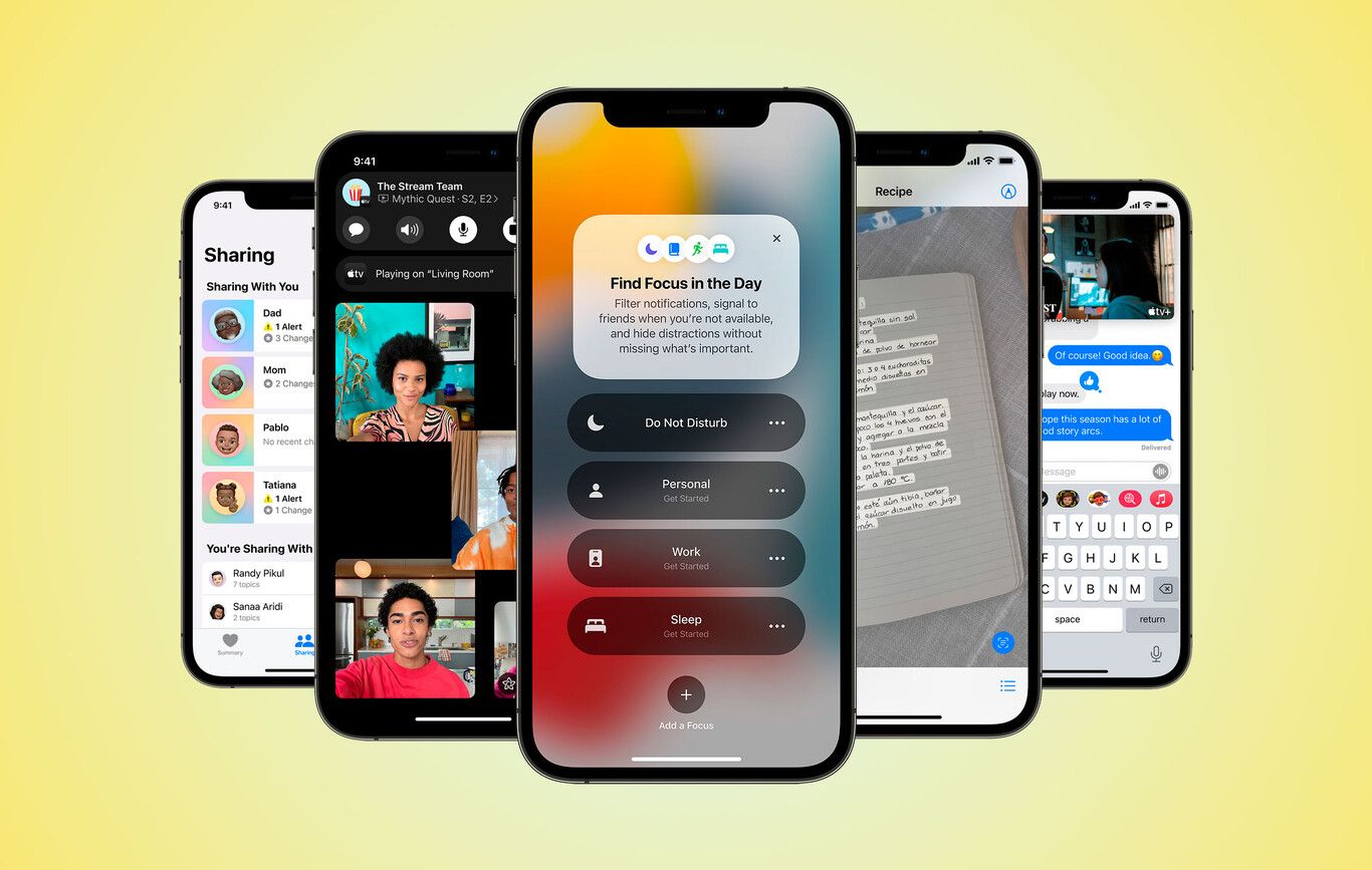 Qué es el modo enfoque en iOS 15 y cómo se usa