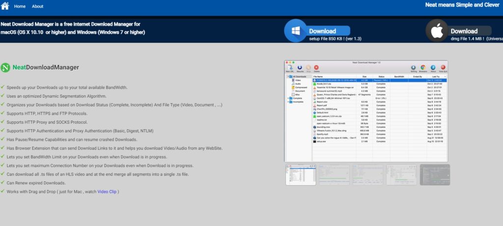 Neat Download Manager te facilita descargar vídeos.