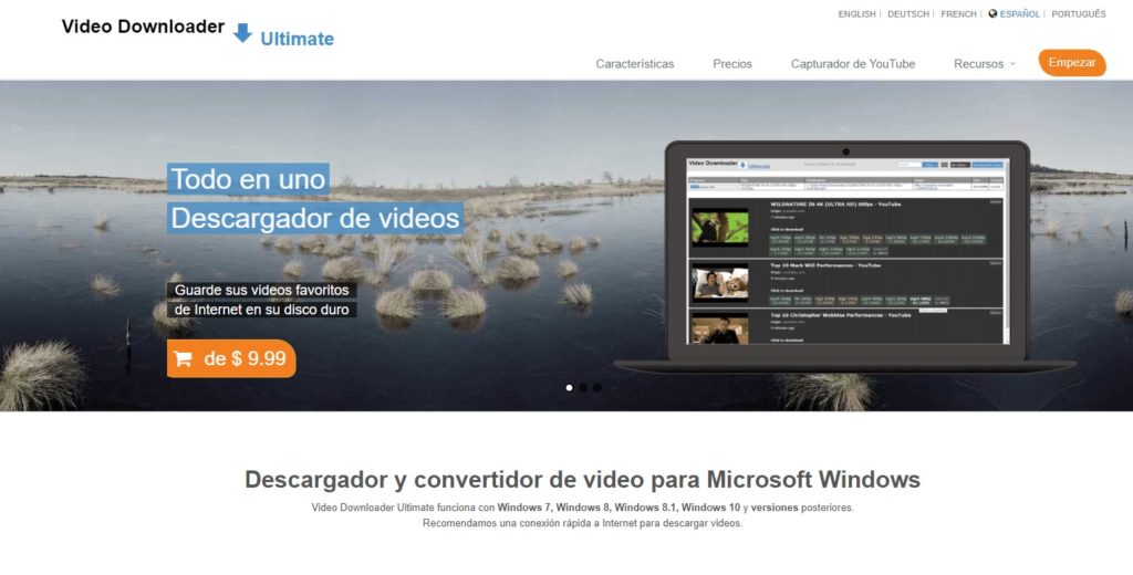 Lo único malo de Video Downloader Profesional es que la versión gratuita es bastante limitada.