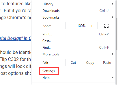 Configuración.